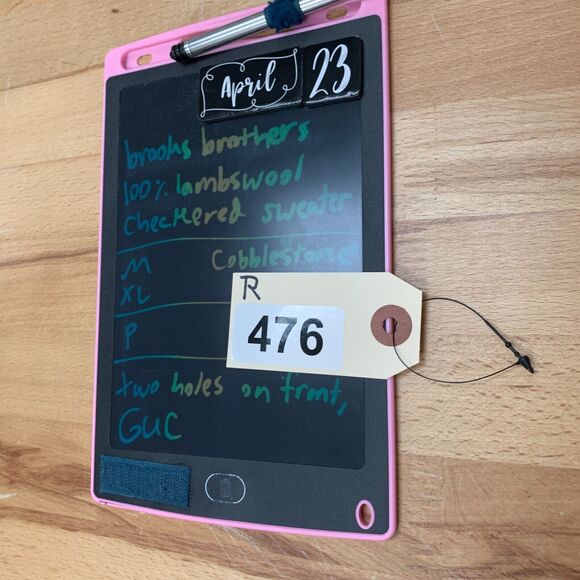 Vintage Brooks Brothers Lambswool Sweater Mens XL Extra Large Cobblestone Check - Picture 9 of 10